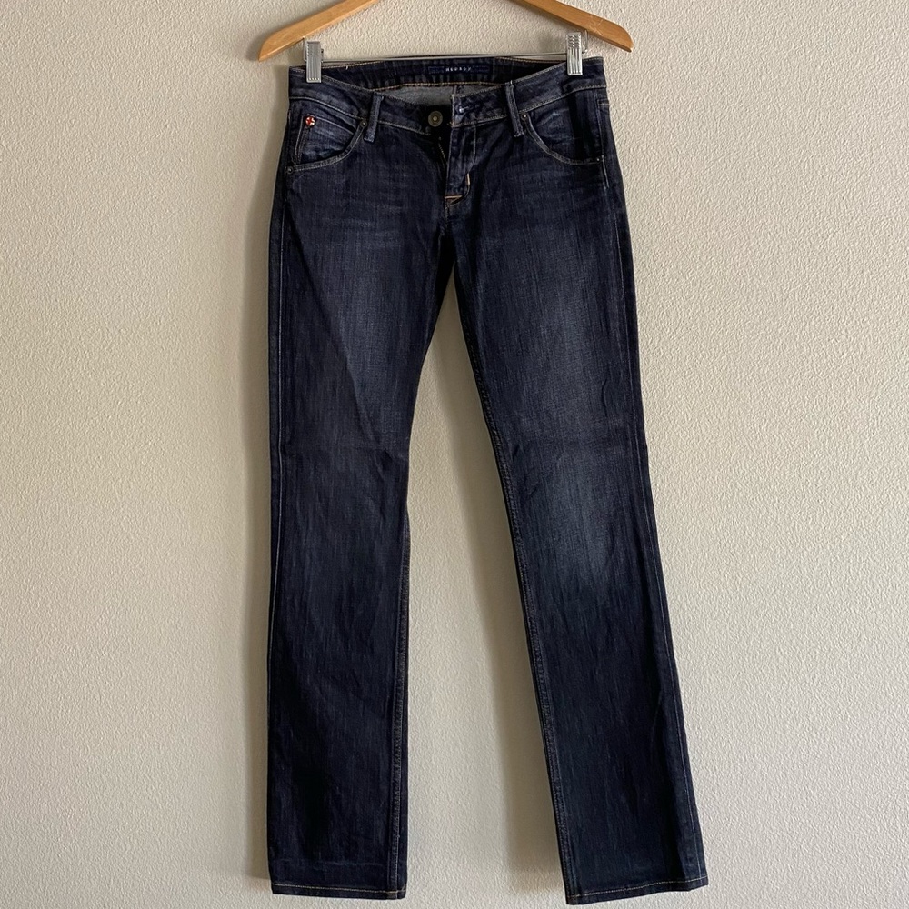 Hudson straight leg jeans 27